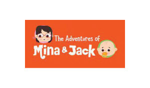 Real Kid Voices The Adventures of Mina & Jack Logo